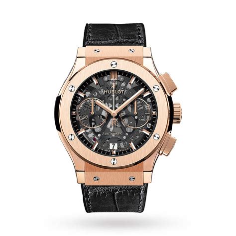 hublot classic fusion chronograph king gold bracelet 45mm|hublot classic fusion price.